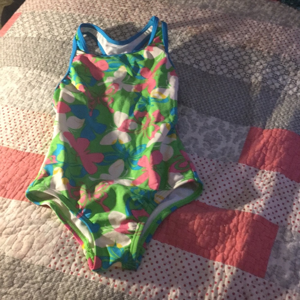 One piece bathing suit